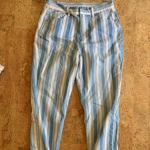 AMERICAN EAGLE striped jeans